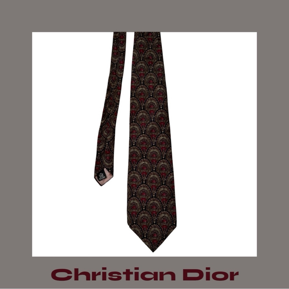 Men’s vintage Christian Dior silk Classic Tie